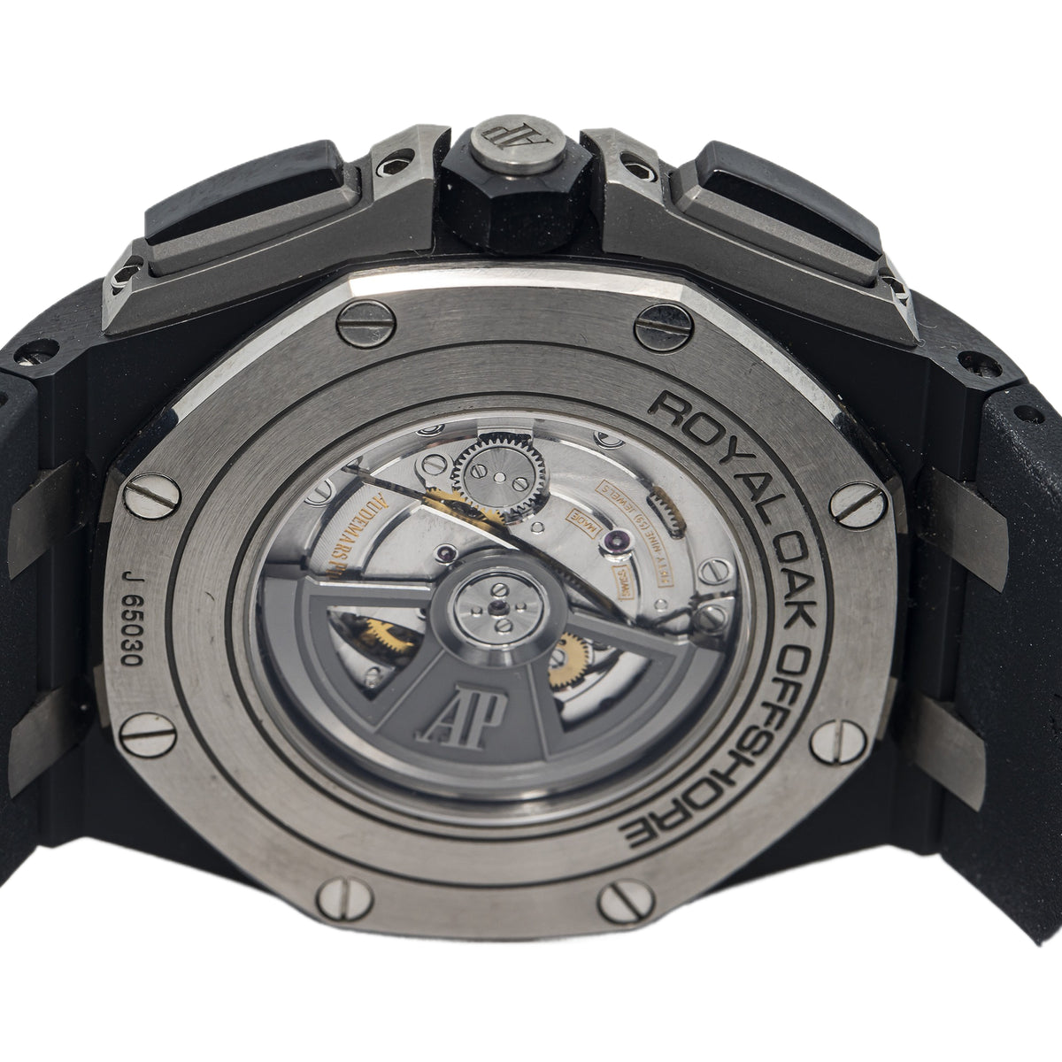 Audemars Piguet Royal Oak Offshore 26405CE W/B&P Ceramic Black Dial Auto 44mm