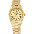Rolex Day-Date 1803 18K YG President Champagne Buckley Dial Auto Unisex 36mm