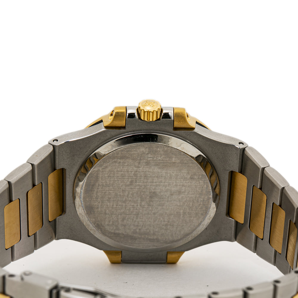 Patek Philippe Nautilus 3800/1JA 18K Yellow Gold SS Two Tone Champagne Dial 37mm