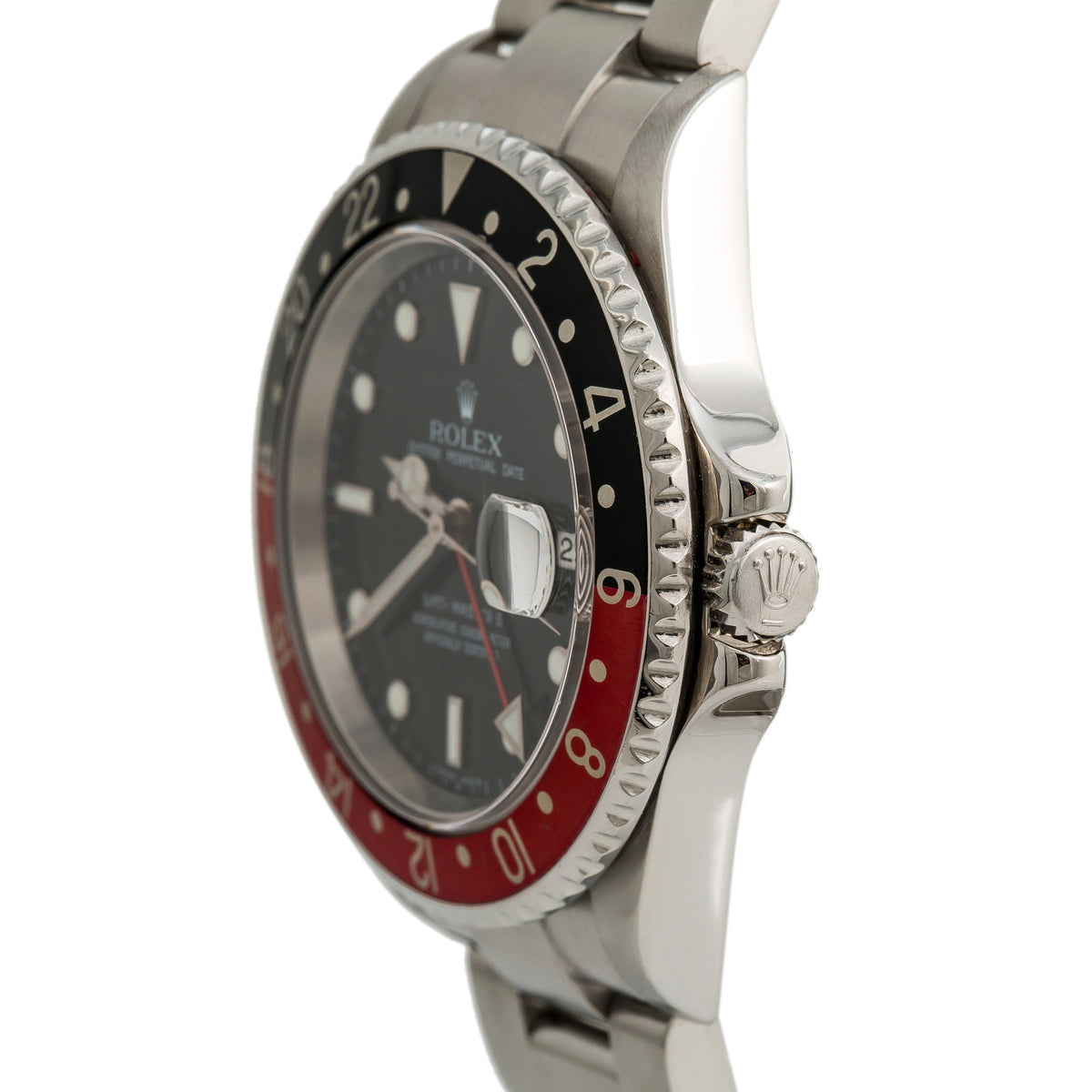 Rolex GMT-Master II 16710 Unpolished A serial Coke Stainless Auto Men's 40mm