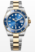 Rolex Submariner 126613LB NEW 2021 Complete 18K YG TwoTone Oyster Blue Dial 41mm