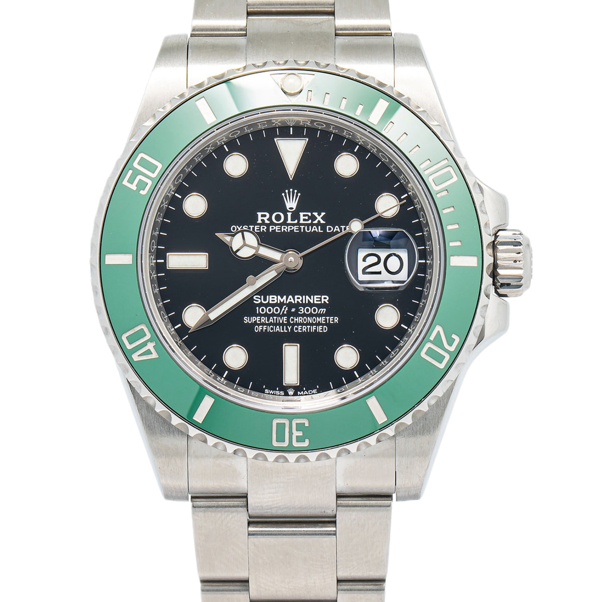 Rolex Submariner MK1 126610LV 2021 Box&Paper Starbucks Kermit Oyster Steel 41mm