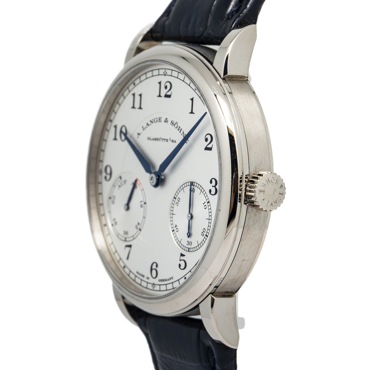 A. Lange & Söhne 1815 Up/Down 234.026 2022Box & Paper 18K White Silver Dial 39m