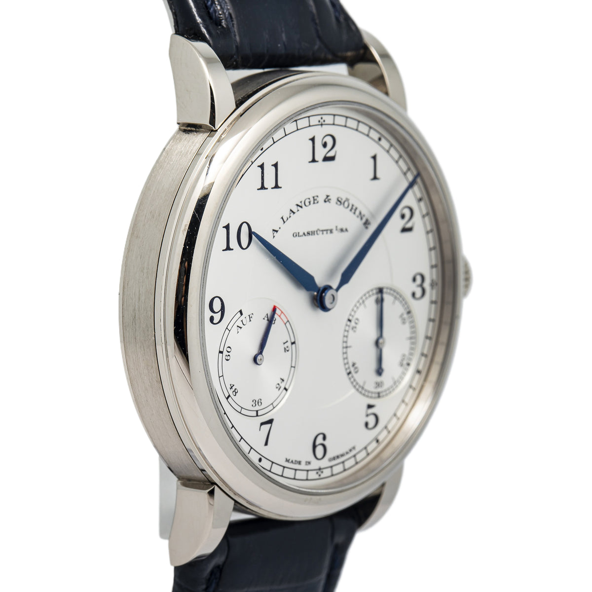 A. Lange & Söhne 1815 Up/Down 234.026 2022Box & Paper 18K White Silver Dial 39m