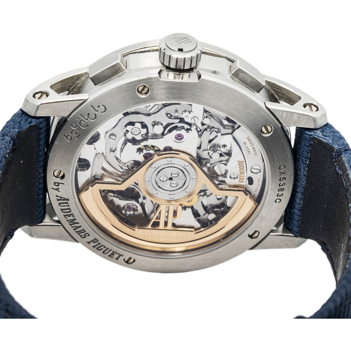 Audemars Piguet Code 11.59 26393ST.OO w/Box & Card SS Blue Dial Auto Men's 41mm