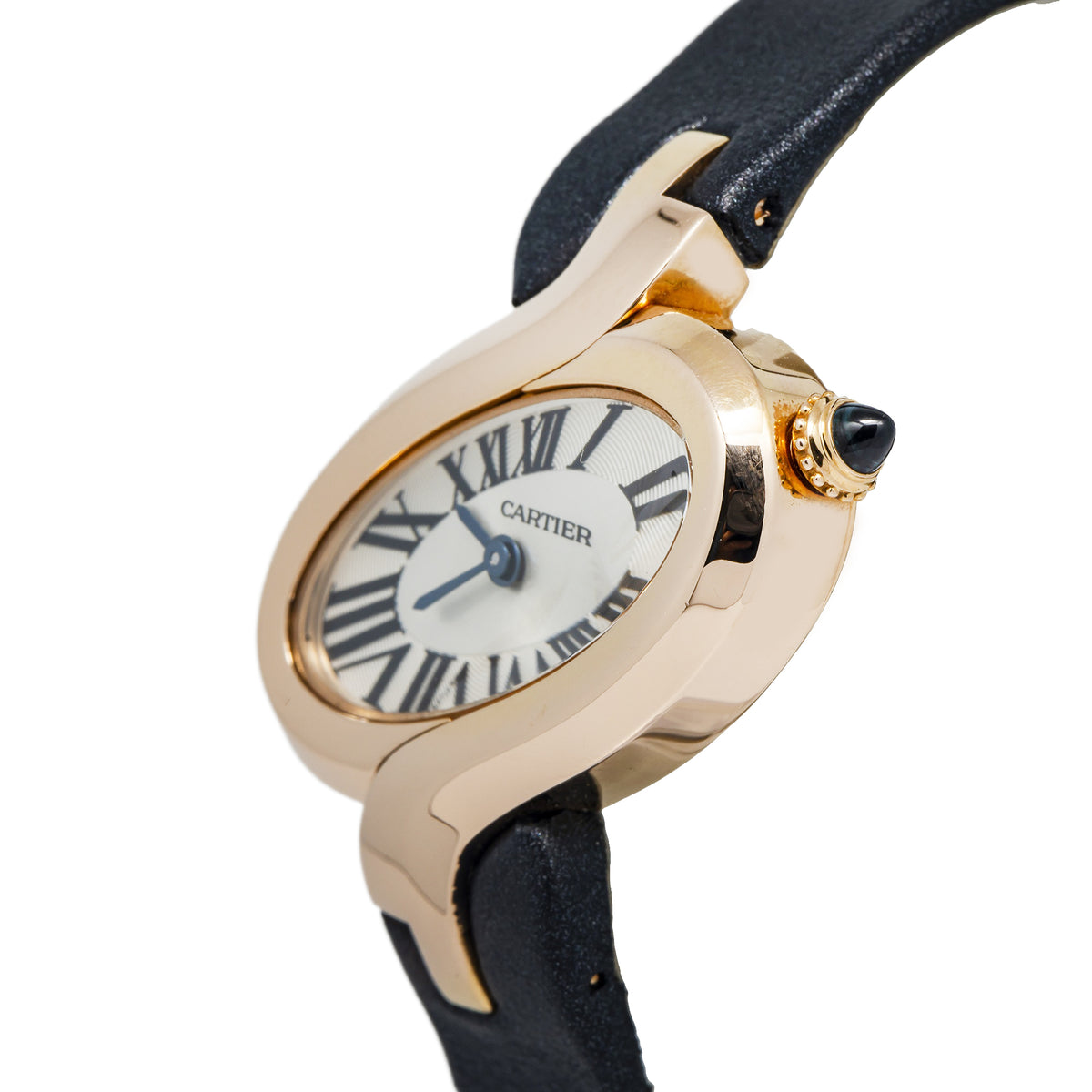 Cartier Delices de 3382 W8100009 18k Rose Gold Silver Dial Quartz Ladies 32mm