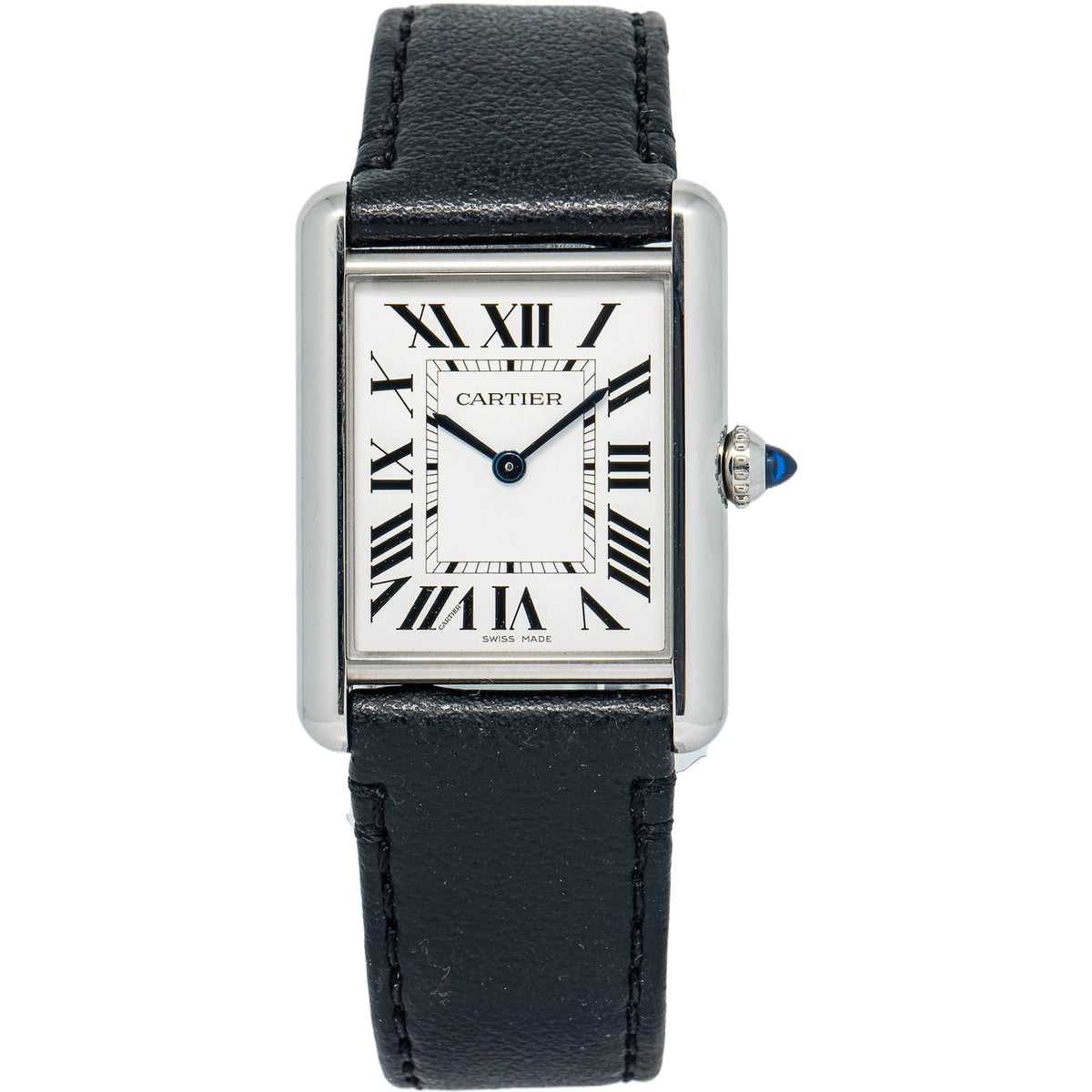 Cartier Tank Must Solarbeat 4366 WSTA0059 Stainless Steel Quartz 25x33mm