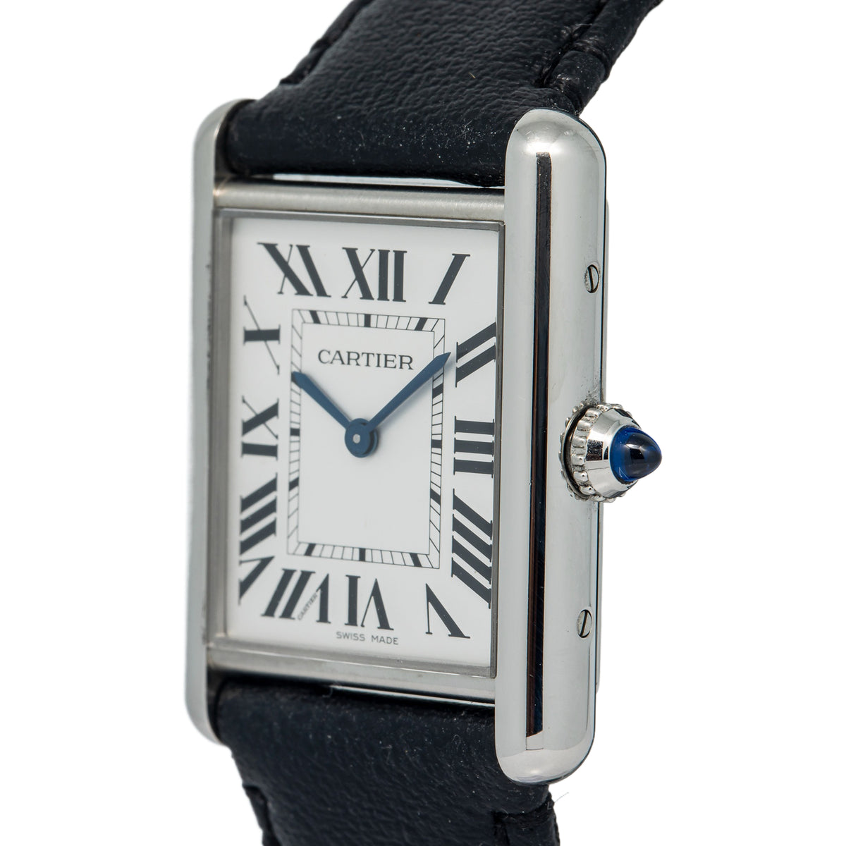 Cartier Tank Must Solarbeat 4366 WSTA0059 Stainless Steel Quartz 25x33mm