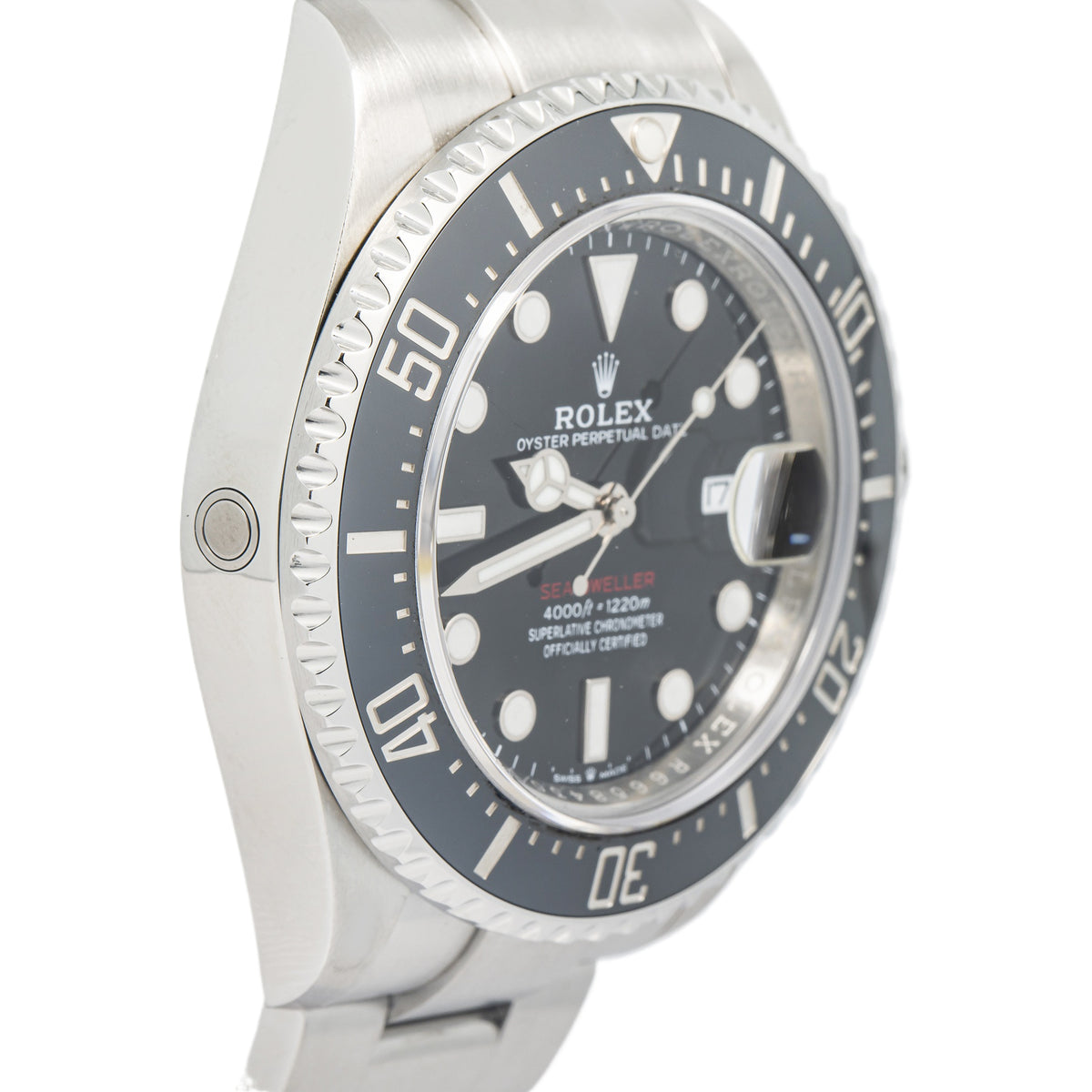 Rolex Red Sea-Dweller 126600 Stainless Steel Oyster Automatic Men's Watch 43mm