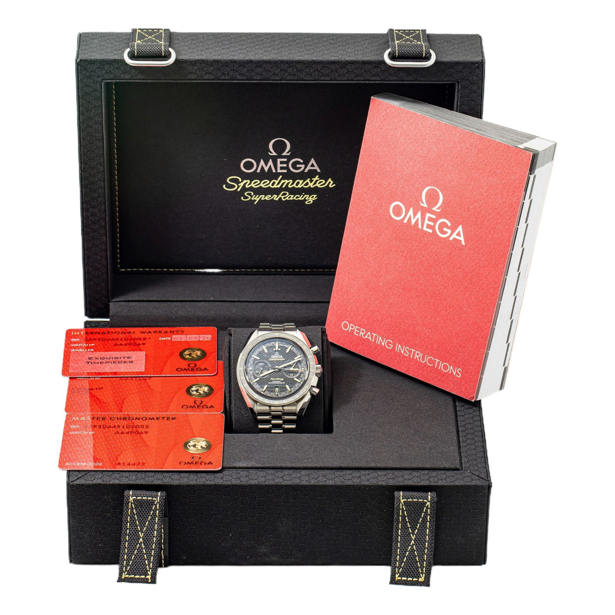 Omega Speedmaster Super Racing 329.30.44.51.01.003 2024 NEW B/P Watch 44mm