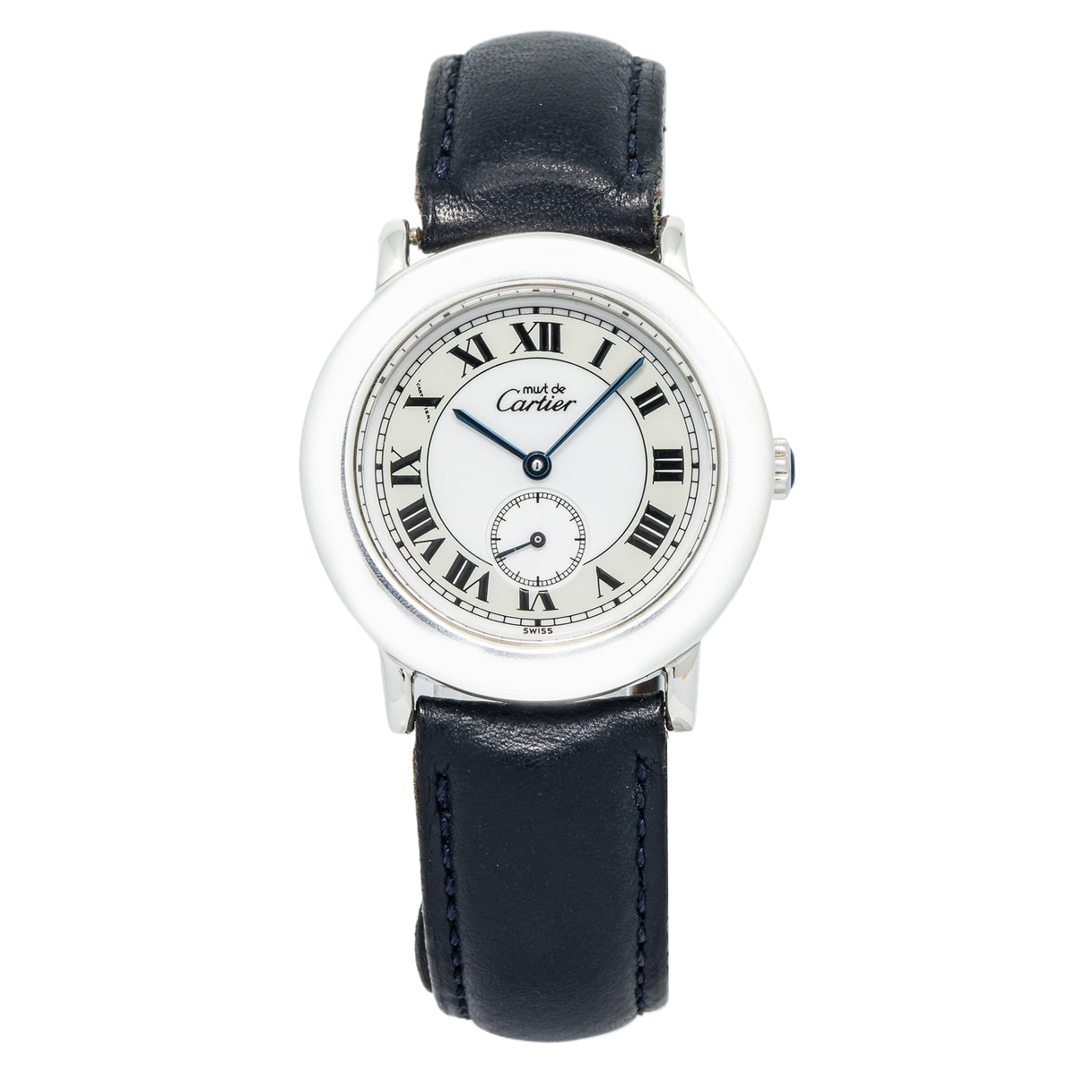 Cartier Must De 1815 1/W1006718 Quartz Stainless Steel White Dial Ladies Watch 3