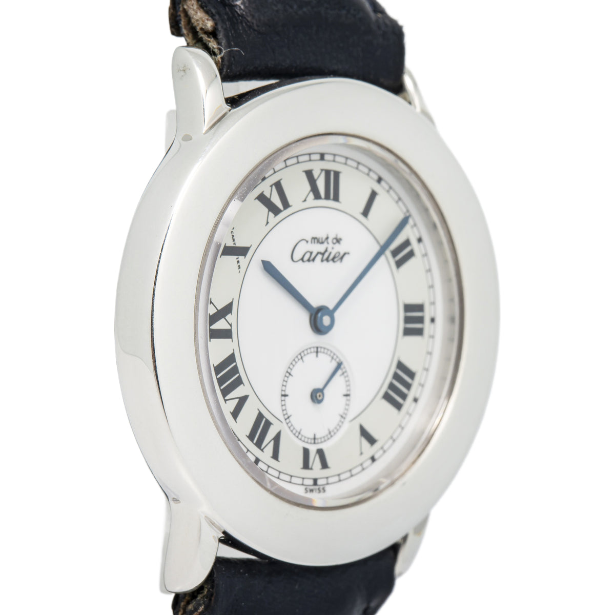 Cartier Must De 1815 1/W1006718 Quartz Stainless Steel White Dial Ladies Watch 3