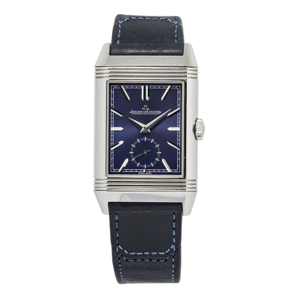 Jaeger-LeCoultre Reverso Duoface Q3988482 Stainless Steel Manual Watch 28x47mm