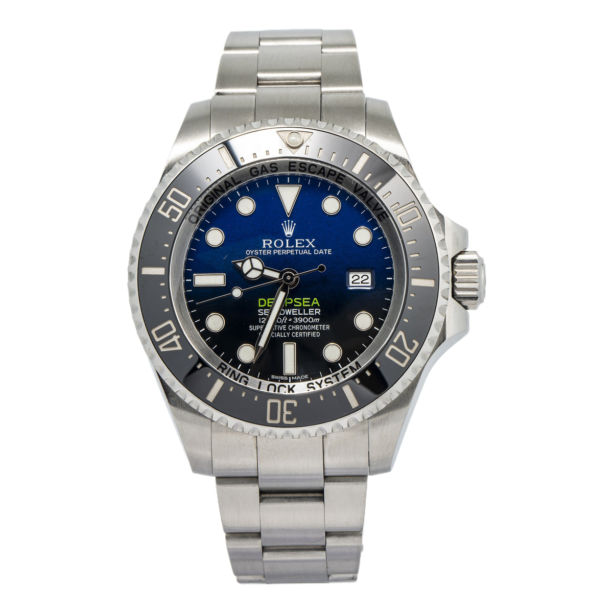 Rolex Sea-Dweller Deepsea 116660 James Cameron Oyster SS Auto Men Watch 44MM