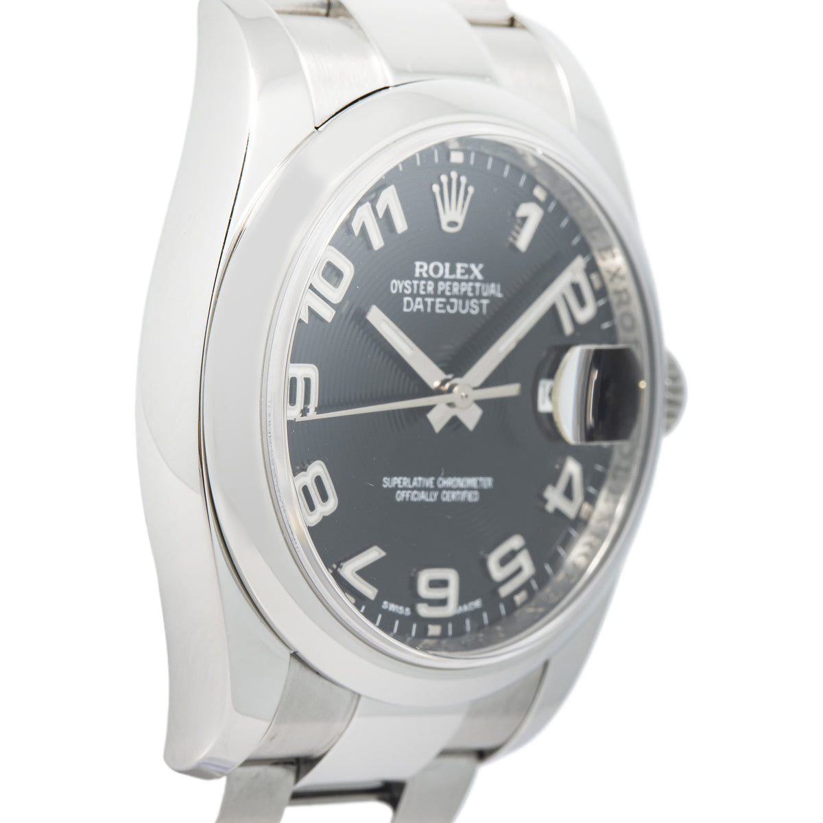 Rolex Date Just 116200 Oyster Perpetual Auto Men's Watch 36mm