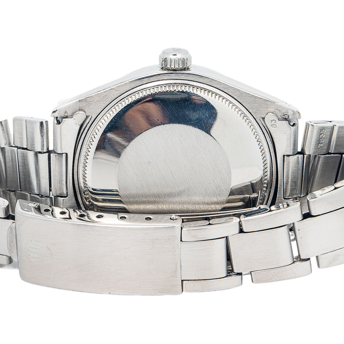 Rolex AirKing 5500 Stainless Steel Silver Dial Smooth Bezel Automatic Watch 35mm
