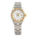 Rolex Datejust 6917 Oyster Two Tone Automatic White Dial Ladies Watch 26mm