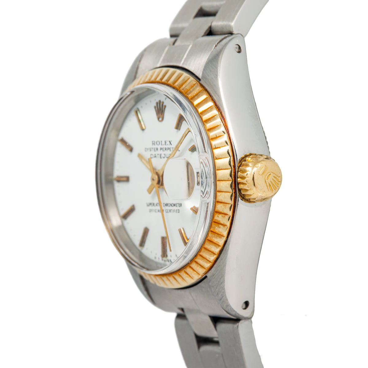 Rolex Datejust 6917 Oyster Two Tone Automatic White Dial Ladies Watch 26mm