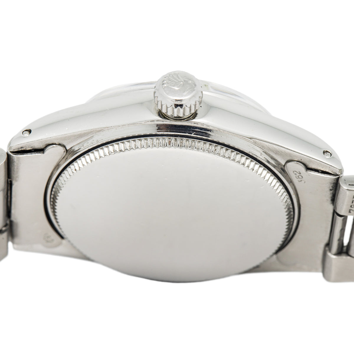 Rolex Oyster Date 6466 Oyster Stainless Steel Manual Silver Dial Watch 31mm