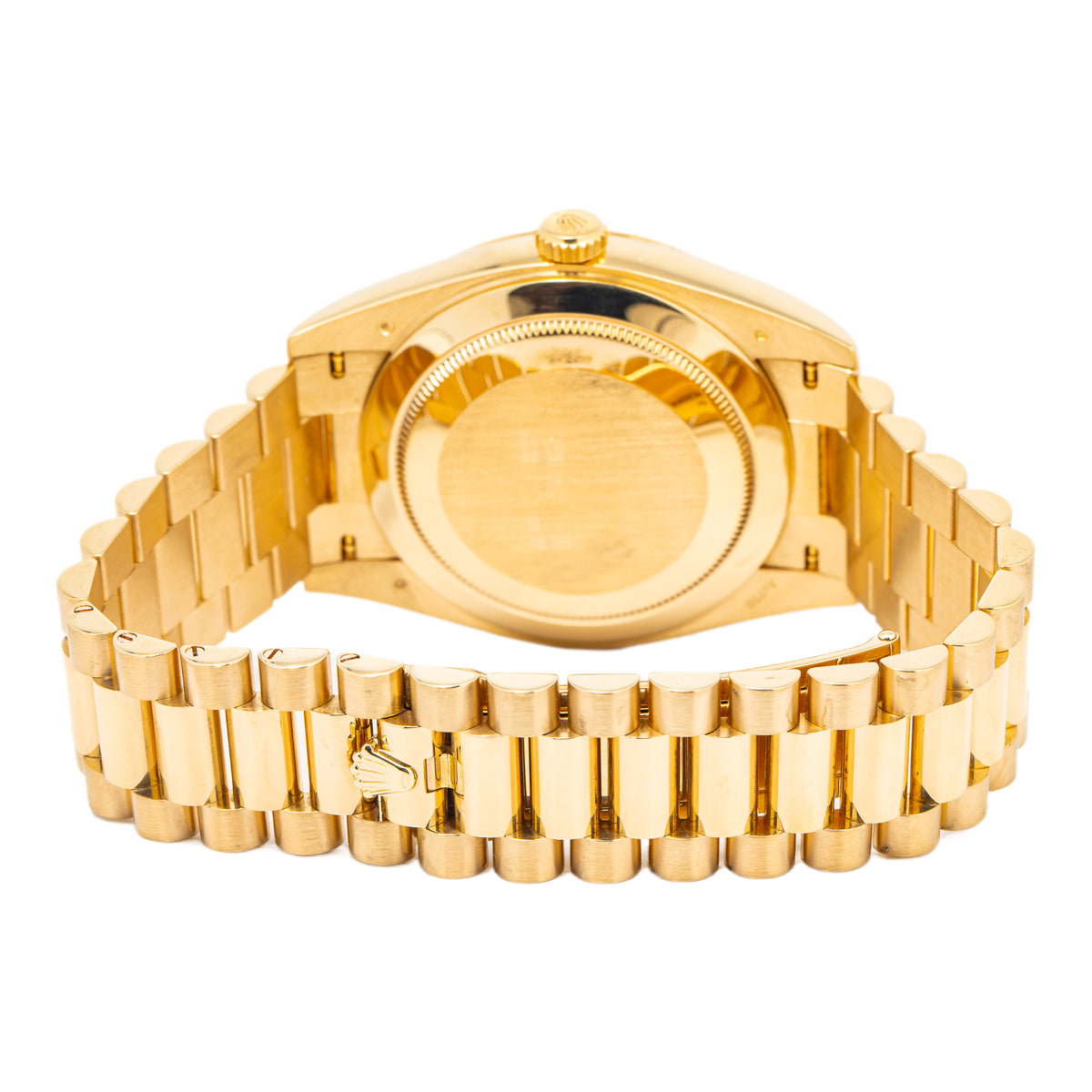 Rolex Day-Date 228238 2021 Complete President 18k YG Champagne Dial Watch 40mm
