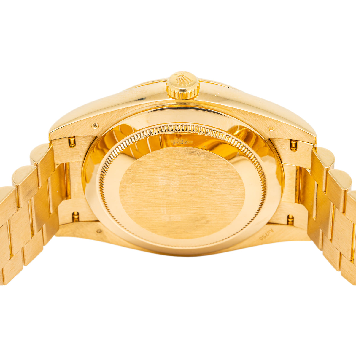 Rolex Day-Date 228238 2021 Complete President 18k YG Champagne Dial Watch 40mm