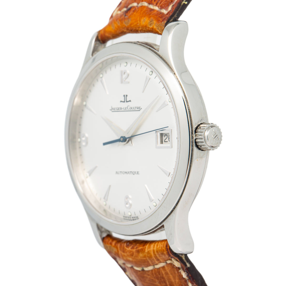 Jaeger LeCoultre Master Control 140.840.892B Complete Silver Dial Watch 37mm