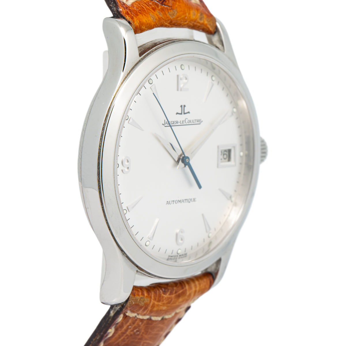 Jaeger LeCoultre Master Control 140.840.892B Complete Silver Dial Watch 37mm