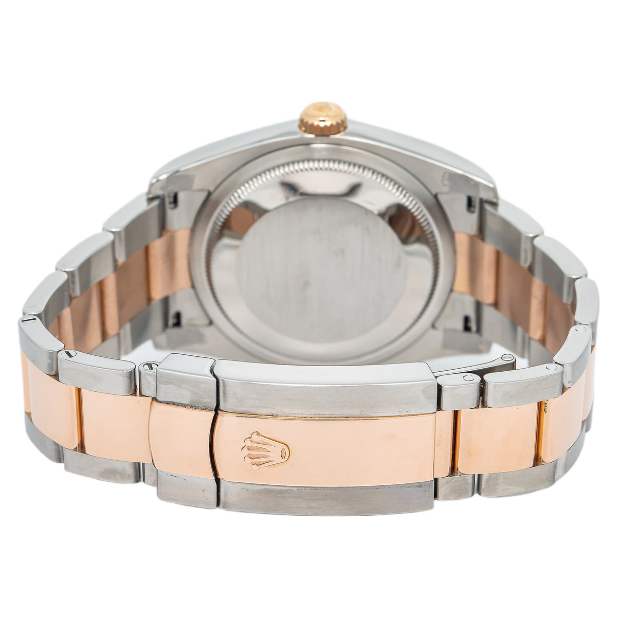 Rolex DateJust 116231 MINT Complete 2020 Rose Two Tone Diamond Dial Watch 36mm