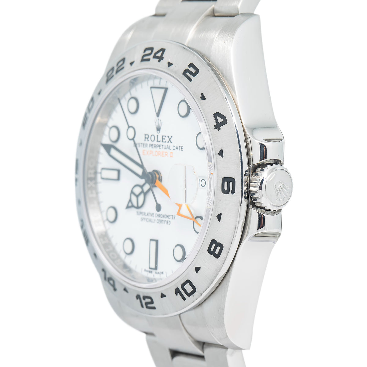 Rolex Explorer II 216570 2019 Card White Polar Automatic Men's Watch 42mm