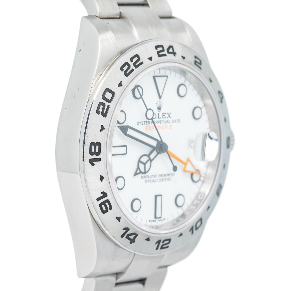 Rolex Explorer II 216570 2019 Card White Polar Automatic Men's Watch 42mm