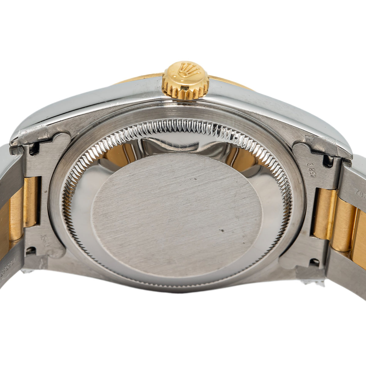 Rolex DateJust 16203 18K Two Tone Yellow Gold Rhodium Dial Auto Men's Watch 36mm