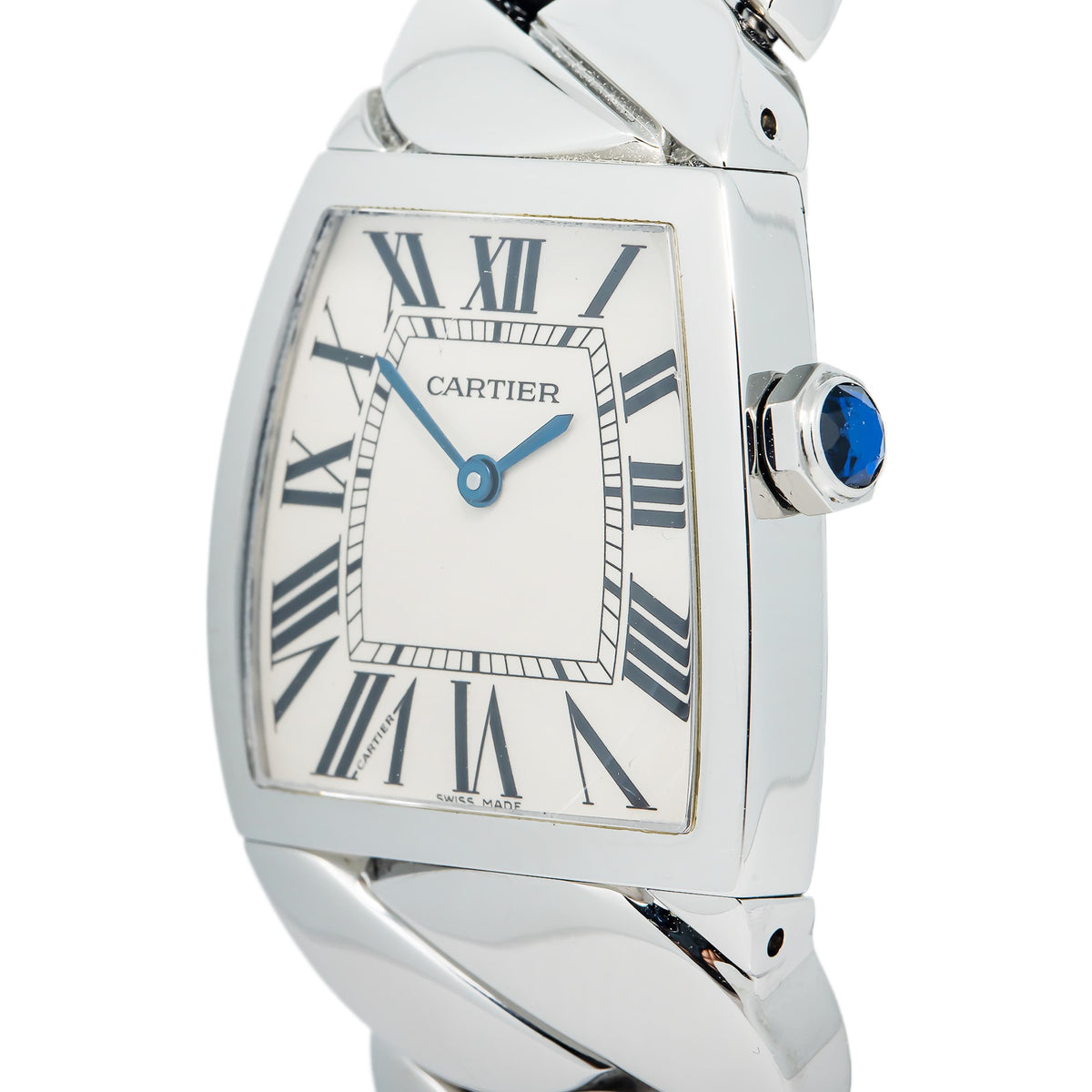 Cartier La Dona De Large W660022L Stainless Steel Quartz Ladies Watch 28mm