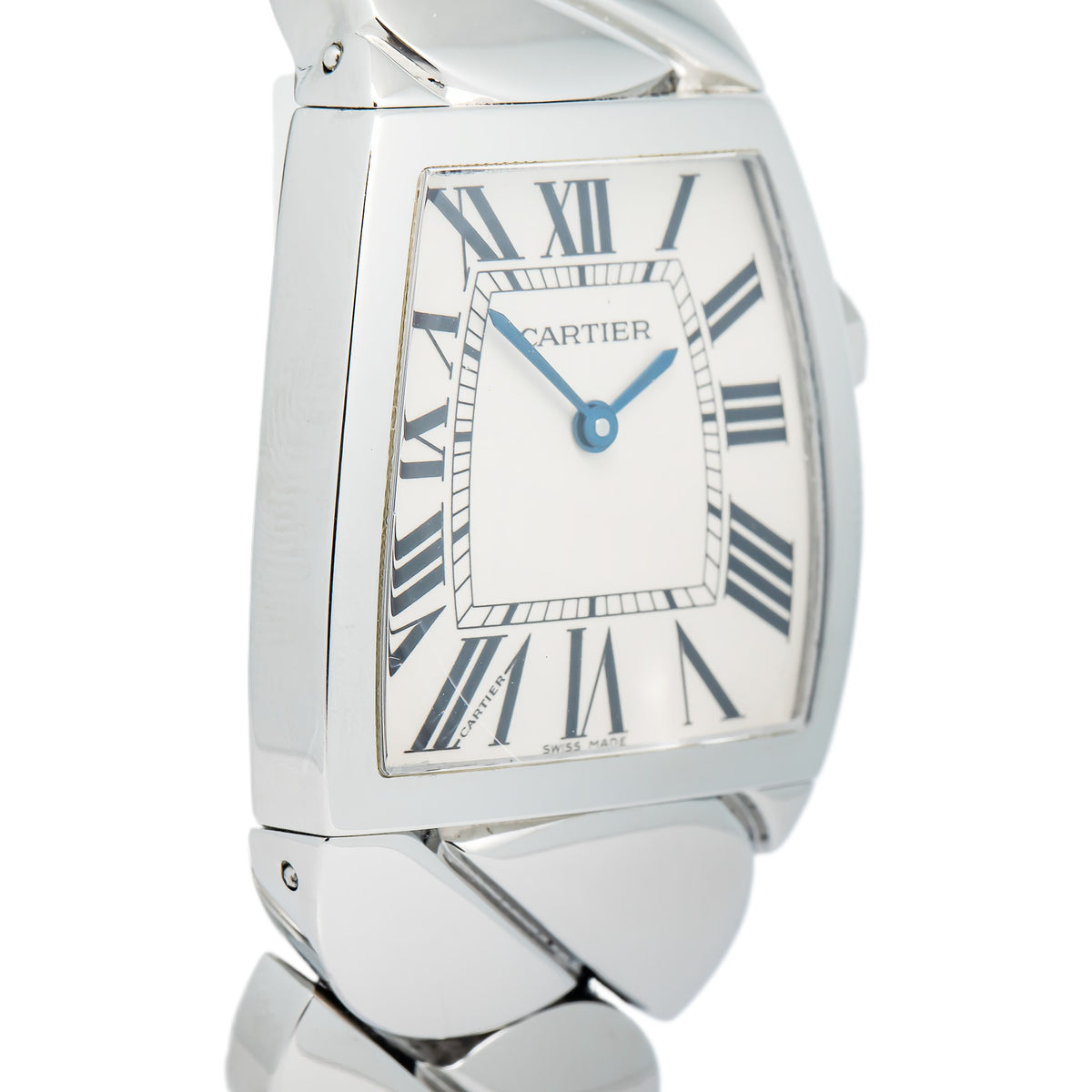 Cartier La Dona De Large W660022L Stainless Steel Quartz Ladies Watch 28mm