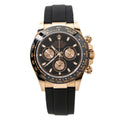Rolex Daytona 116515LN MINT 2023 Card 18k Rose Gold Ceramic Bezel Men Watch 40mm