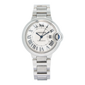 Cartier Ballon Bleu 3489 W6920071  SS Silver Dial Automatic Ladies's Watch 33mm