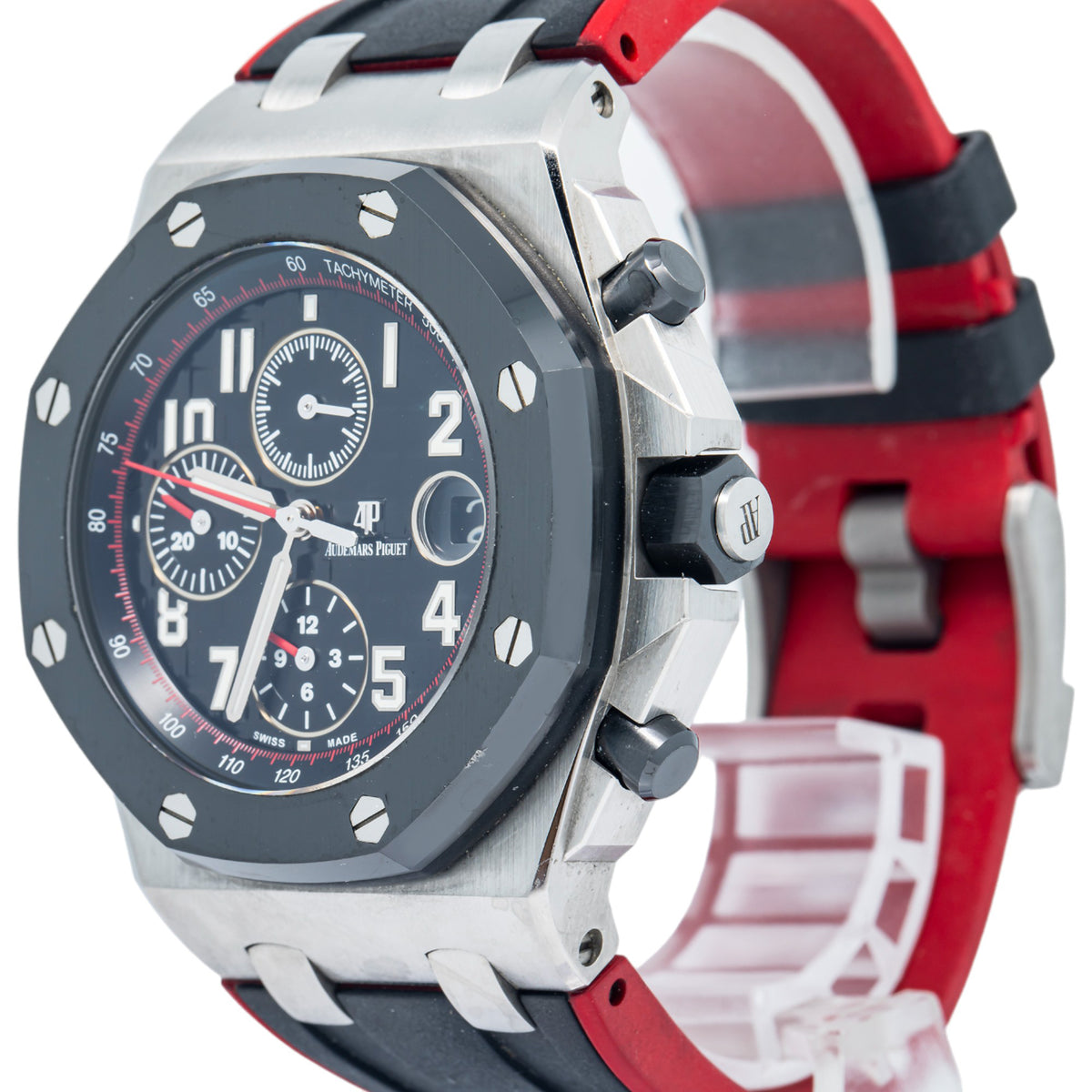 Audemars Piguet Royal Oak Offshore 26470SO Chronograph Vampire Red Watch 42mm