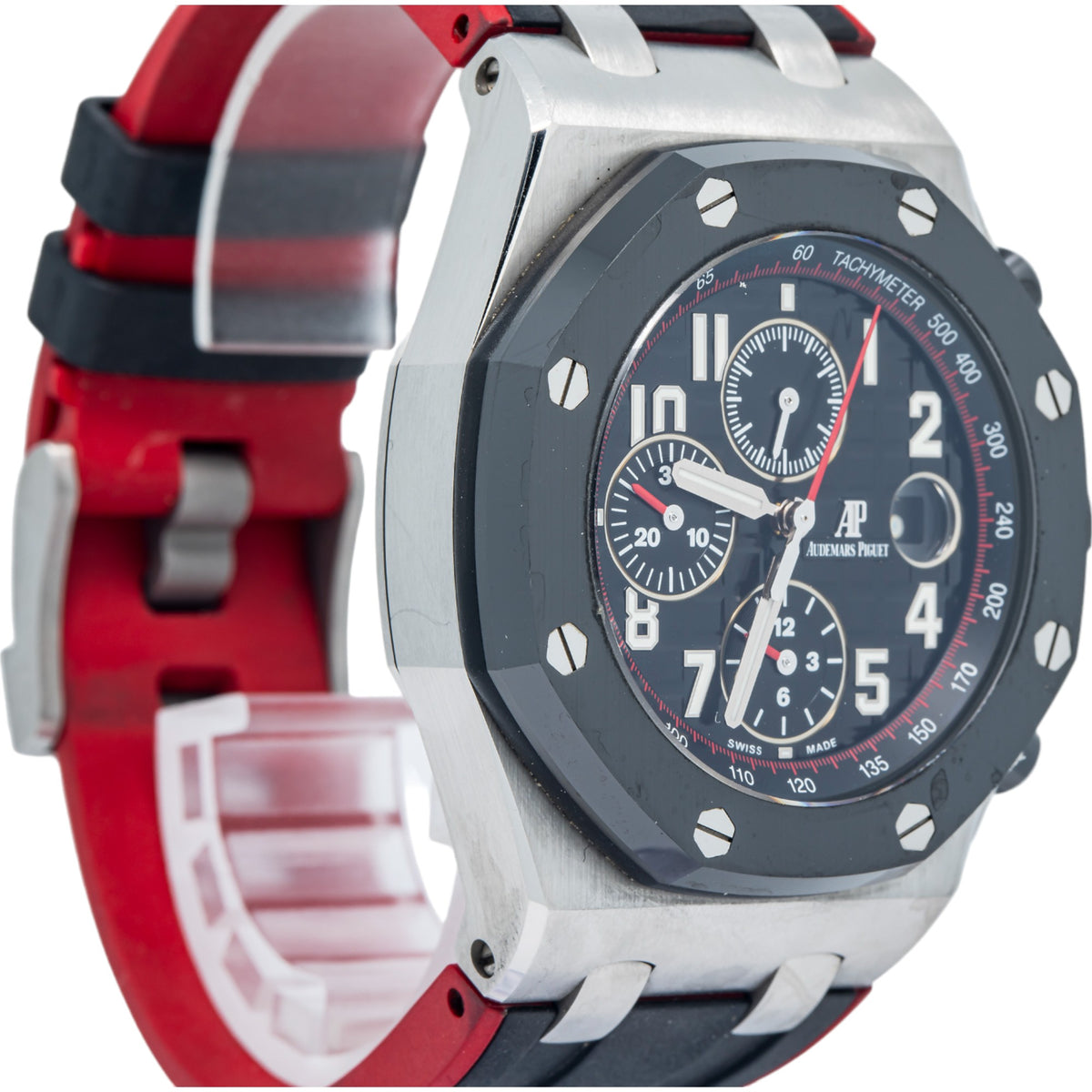 Audemars Piguet Royal Oak Offshore 26470SO Chronograph Vampire Red Watch 42mm