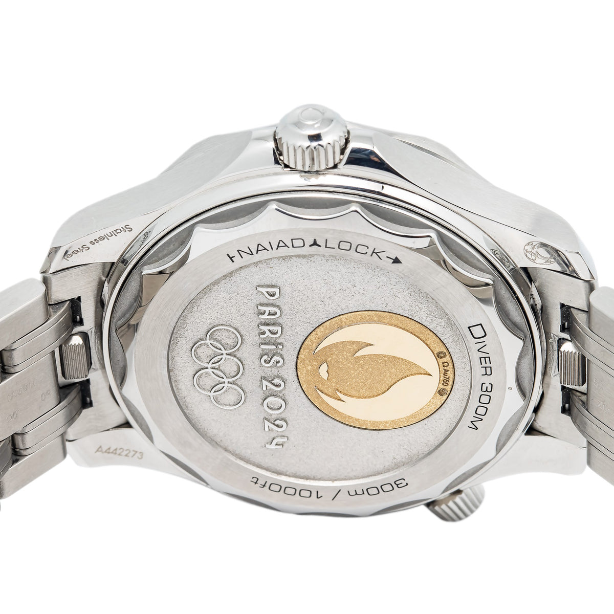 Omega Seamaster Paris 2024 522.21.42.20.04.001 MINT Automatic Men's Watch 43mm