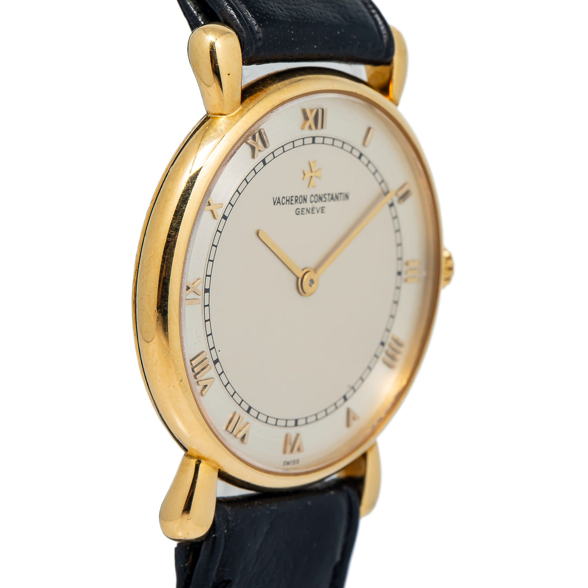 Vacheron Constantin Geneve 33084 18K YG Gold Dial Manual Lady's Watch 31mm