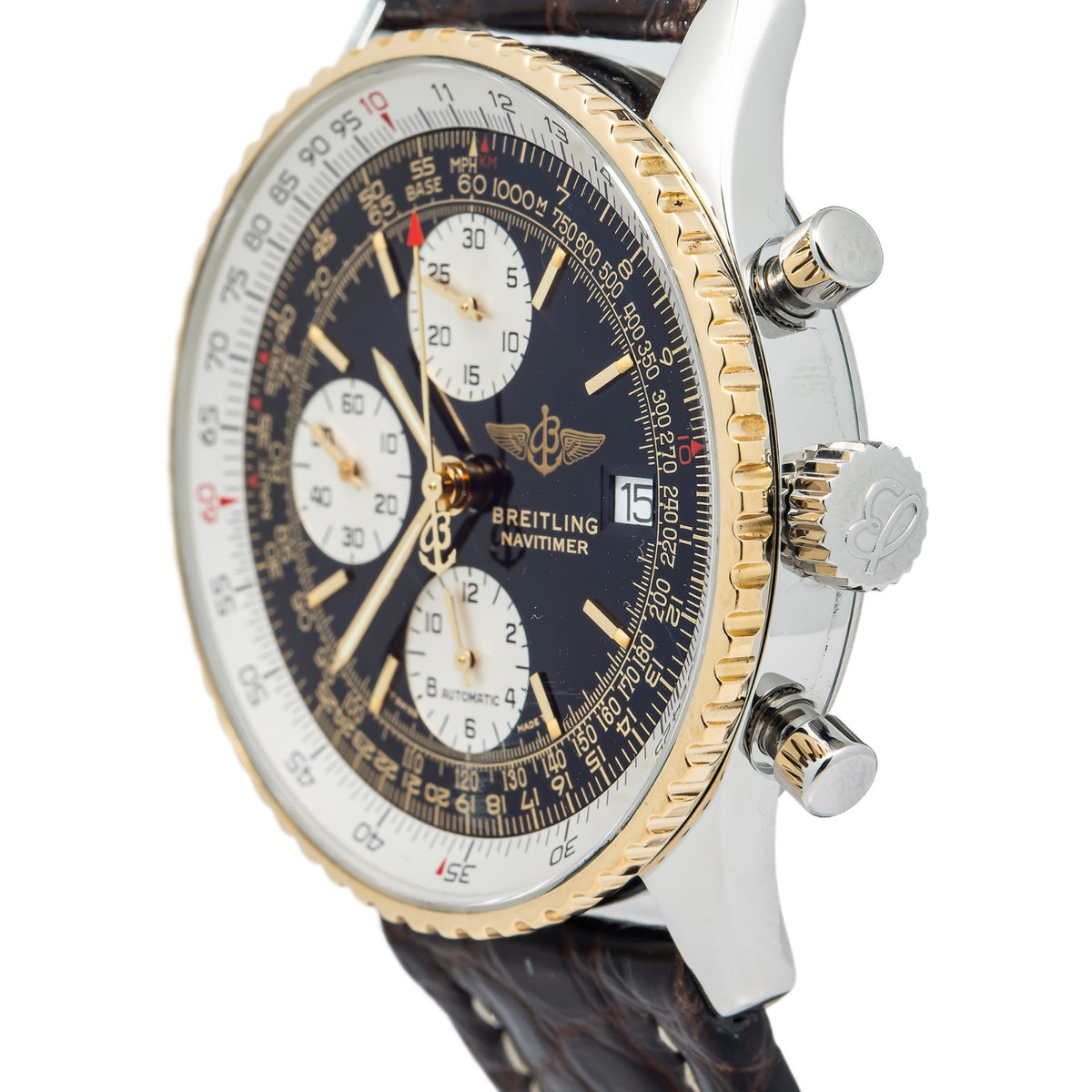 Breitling Old Navitimer D13022 Black Dial Men