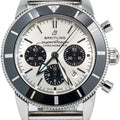 Breitling Superocean Heritage AB0162 Ceramic Stainless SilverDial Men Watch 44mm