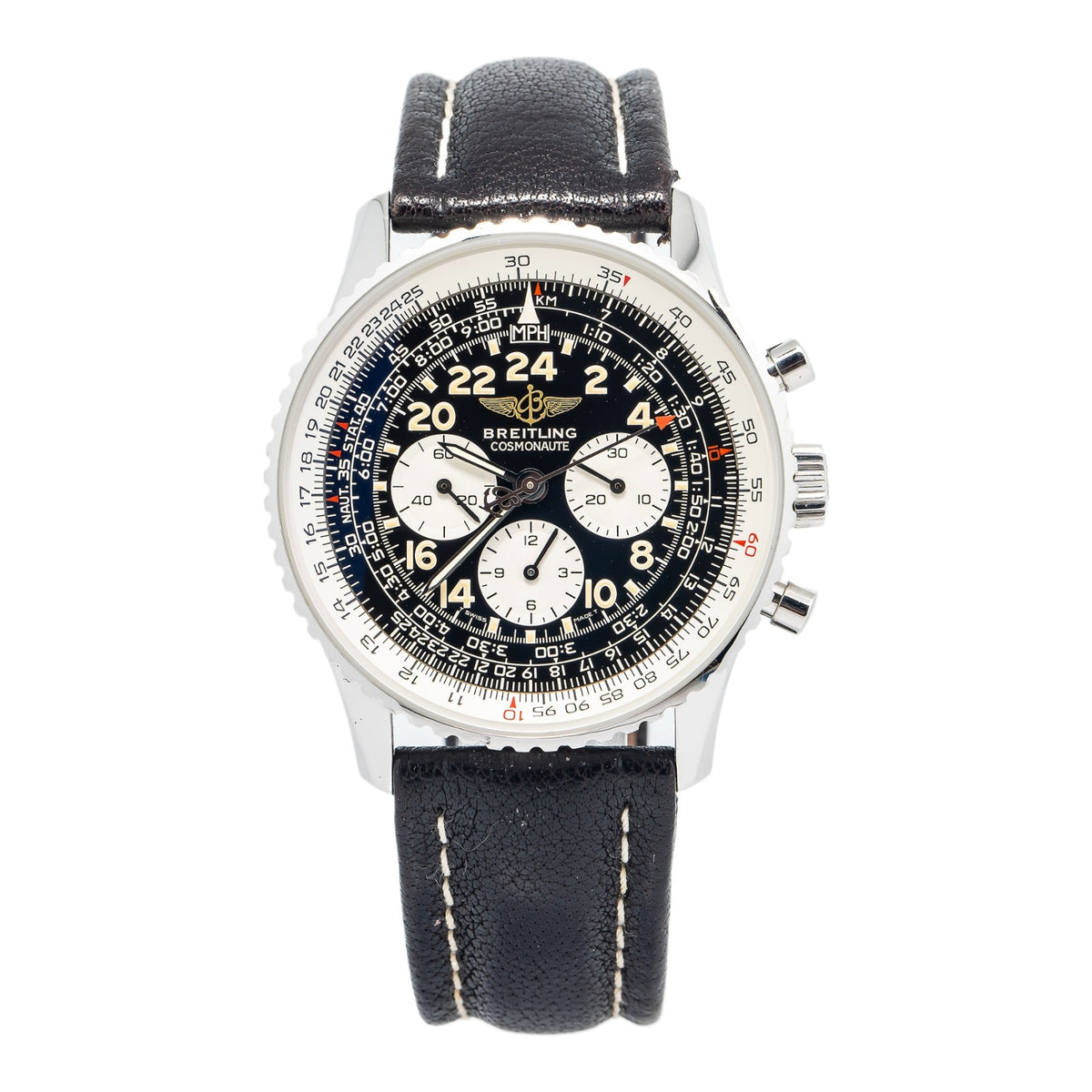 Breitling Navitimer Cosmonaute A12322 Black Dial