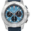 Breitling B01 Chronograph Avenger AB0147 MINT Blue Dial 2023 Men's Watch 44mm