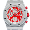 Audemars Piguet RoyalOak Offshore 26108ST Rhone-Fusterie MINT Red Dial Men 42mm