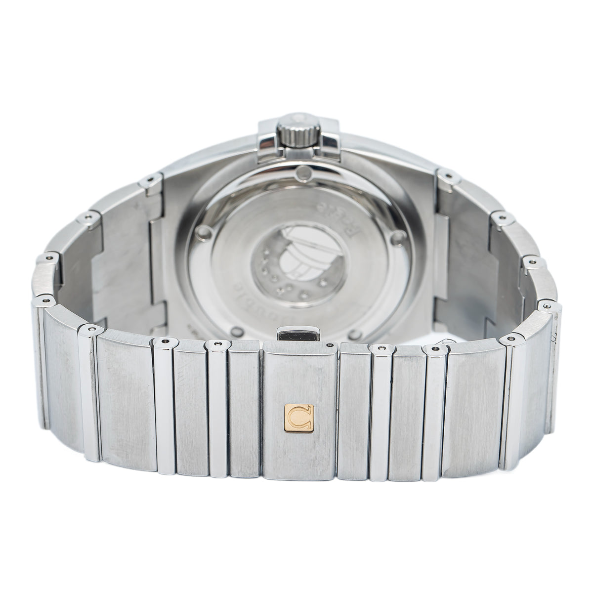 Omega Constellation Perpetual Calendar 1513.30.00 SS Silver Dial Mens Watch 38mm