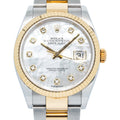 Rolex Datejust 126233 MINT 2018 Complete 18k TwoTone Oyster MOP Dial Watch 36mm