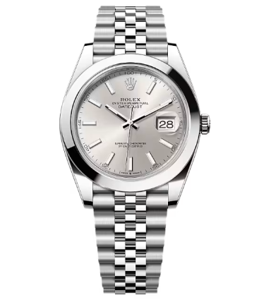 Rolex Datejust 126300 2022 Card Stainless Auto Silver Dial Men's Watch 41mm