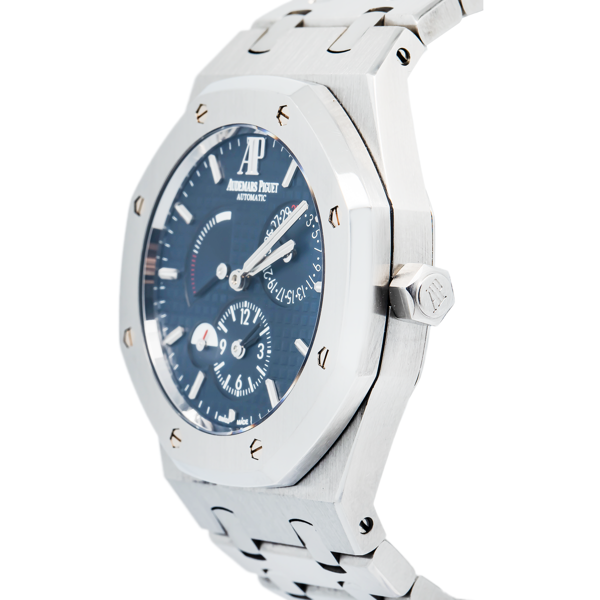 Audemars Piguet Royal Oak Dual Time 26120ST.OO.1220ST.02 SS Auto Men's 39mm