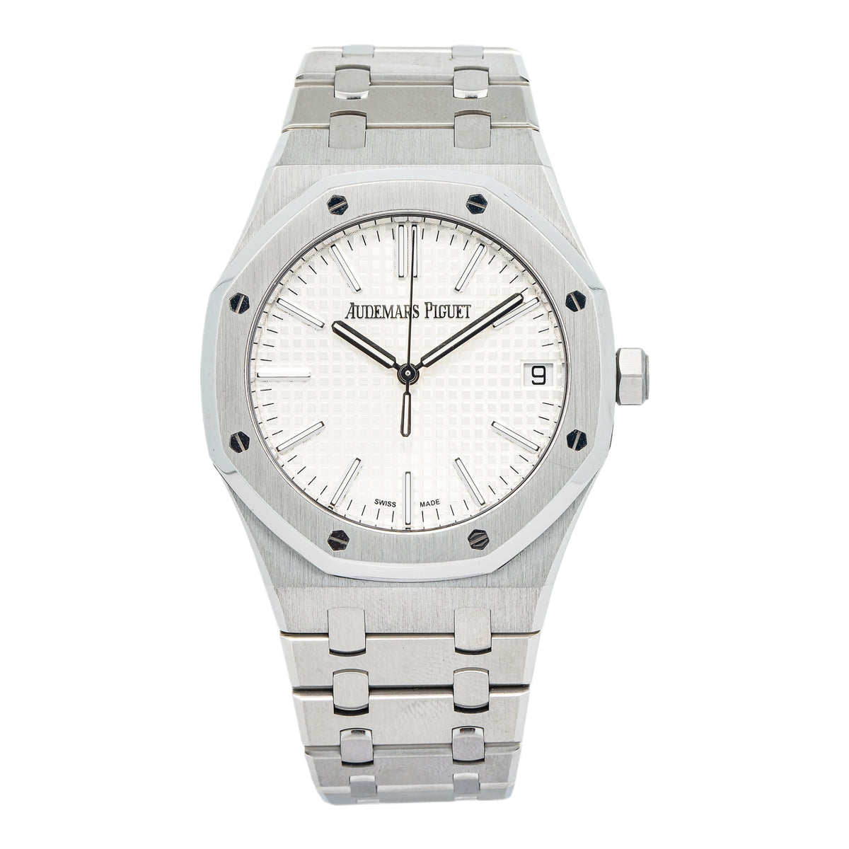 Audemars Piguet Royal Oak 15510ST MINT White Dial Automatic Men's Watch 41mm