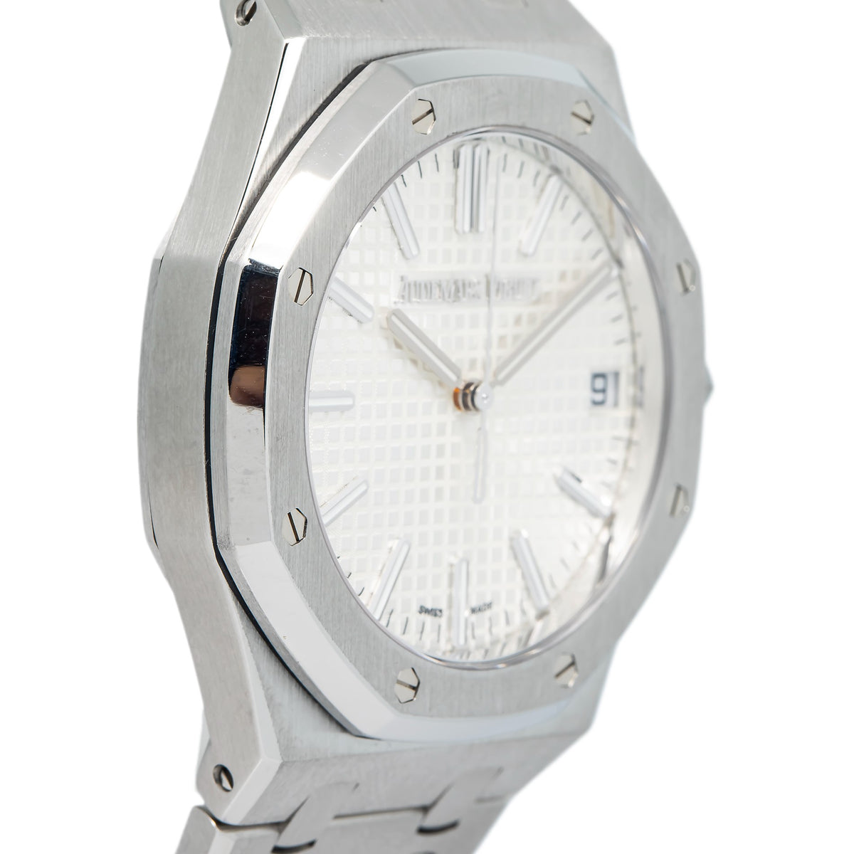 Audemars Piguet Royal Oak 15510ST MINT White Dial Automatic Men's Watch 41mm